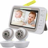 Moonybaby Uzaktan Kontrollü Kamera Düşük EMF Bebek Monitörü