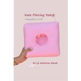 moonzy - minimalist & cozy Kare Piercing Yastığı – Yıkanabilir Kılıflı Pamuklu – Kulak Delme Sonrası Özel Uyku Yastığı