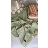 Moose Kids Yumuşak Nefes Alabilen Müslin Bebek ve Çocuk Battaniyesi 110x110
