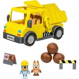 moose toys oyuncak bluey damperli kamyon ve figür oyun seti 17673 - Yok