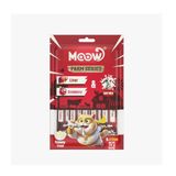 Moow Ciğerli Kızılcıklı ve Keçi Sütlü Yetişkin Sıvı 6x12 gr Kedi Ödül Maması