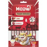 Moow Ciğerli&kızılcıklı Keçi Sütlü 12GR x 6'lı Kedi Krema Ödülü