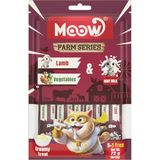 Moow Kuzu Etli&sebzeli Keçi Sütlü 12GR x 6'lı Kedi Krema Ödülü