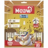 Moow Morina Balıklı & Deniz Taraklı Keçi Sütlü Kedi Krema 12GR x 30'lu - 12*30