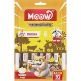 Moow Tavuklu Keçi Sütlü 12GR x 6'lı Kedi Krema Ödülü
