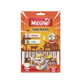 Moow Tavuklu Kedi Naneli ve Keçi Sütlü Yetişkin Sıvı 6x12 gr Kedi Ödül Maması