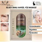 Mooyam Capsule Mask Black Snail Kağıt Yüz Maskesi