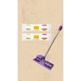 Mop Easy Clean Arap Sanum Katkılı Mopa Uyumlu Yer Temizlik Havlusu 50 Yaprak 2 Paket Mop Seti