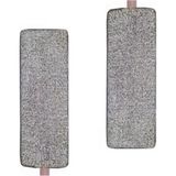 Mop Mikrofiber Tablet Mop Yedek Bezi 2'li Gri 12 x 33 cm