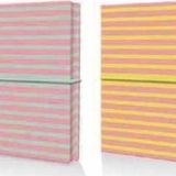 Mopak 19X25 Çizgi Desenli Suni Deri Defter Kareli 0026