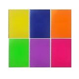 Mopak 40060060214 Neon A4 Pp Kapak Çizgili 120 Yaprak Spiralli Defter