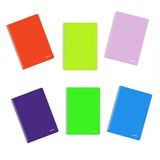 Mopak 60 Yp. Neon Serisi Pp Kapak Spiralli Defter - Kareli - 6 Adet