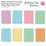 Mopak 96 Yp. Pastel Serisi Pp Kapak Spiralli Defter - Çizgili - 8 Adet