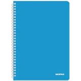 Mopak A4 96 Yaprak Spiralli Plastik Kapak Neon Kareli Defter