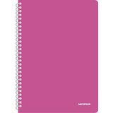 Mopak A4 Plastik Karton Kapak 40 60 72 80 96 100 Yaprak Spiralli Tel Dikişli Defter
