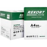 Mopak Fotokopi Kağıdı 80 Gr A4 Rekort 5 Li Paket