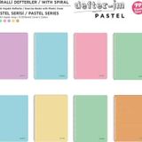 Mopak Pastel Serisi Spiralli Defter Pp Kapak 96 Yaprak Çizgili 8'Li