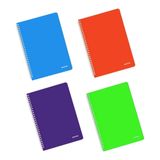 Mopak Pp Kapak A4 60 Yaprak Kareli 4'lü Spiralli Defter