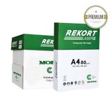 Mopak Rekort A4 80 G Fotokopi Kağıdı 5 Paket 1 Koli
