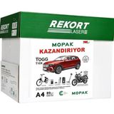 Mopak Rekort A4 Fotokopi Kağıdı, 80 g/m², 210x297 mm, 500 Yaprak, TOGG Çekiliş Kodlu (5)