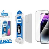 Mopal Anti-Static Uygulama Aparatlı 9H Cam Telefon Ekran Koruyucu (iPhone 15 Pro Max)