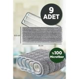 Mopix Tablet Mop Microfiber Yedek Bez 9 Adet