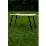 MOPPO Katlanabilir Yer Sofrası, Kamp Masası Ayağı 60 Cm (4 ADET, VİDALAR DAHİL))