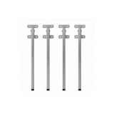 MOPPO Metal, Katlanabilir Yer Sofrası (KAMPA MASASI, SEHPA) Ayağı 25 Cm (4 ADET VİDALAR DAHİL)