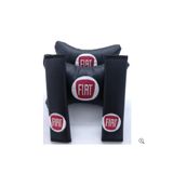 MOPS Fiat Panda 2003-2011 Premium Deri Boyun Yastığı Ve Kemer Kılıfı Seti 123red126dsg