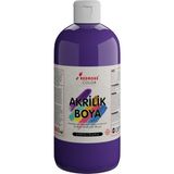 Mor Akrilik Boya 500 gr Sanatsal, Dekoratif, Hobi Amaçlı, Canlı Renkler