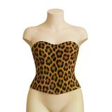 Mor AVM Leopar MI Emay 9155 Terletici Korse Büstiyer
