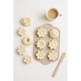 Mor AVM Silikon Kek ve Çikolata Kalıbı 6’lı Krem Renk Pasta Tatlı Muffin Kalıbı AKYI-08627700175