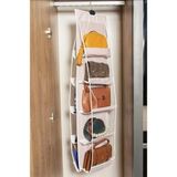 Mor Bebe 10'lu Organizer Pembe 35X125 Keçe Kumaş Dokuma ile Dayanıklı ve Şık Saklama Çantası