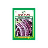 Mor Beyaz Çizgili Patlıcan Tohumu-10 Gram