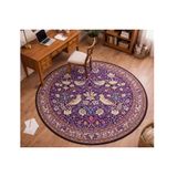 Mor Bülbül Dokuma Taban Halı, 603 Yng 120X120 Cm