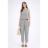 mor butik KADIN GRİ BLUZ PANTOLON İKİLİ TAKIM summer444