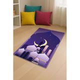 Mor Cami Temalı Unisex Çocuk Seccadesi CS07