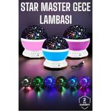 Mor Işıklı Projeksiyon Lambası