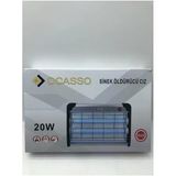 Mor Işıklı Tavana Askılı UV 20W Sinek Öldürücü Elektronik Cız Cihazı Sivrisinek+Tüm Uçan Haşereler