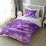 Mor Kardan Adam Nevresim Takımı M10 - 001-Renkli - 160 x 220 cm