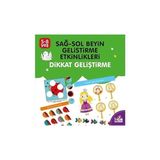 Mor Kelebek Sağ-Sol Beyin Geliştirme Etkinlikleri: Dikkat Geliştirme + Matematiği Sevdiren Kitap Matematik 2 Yaş + 6 Kitap Set