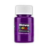 Mor Kumaş Boyası Tişört Çanta Tekstil Boyası 30 Ml 1 Adet Nova Color Kumaş Boyası Mor 1 Adet