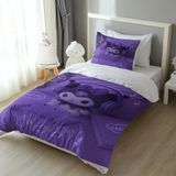 Mor Kuromi Yatak Örtüsü M2 - 001-Renkli - 160 x 220 cm