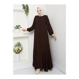 Mor Menekşe Belçim Model Ferace