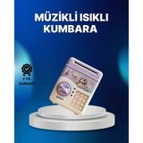 Mor Otomatik Girişli Elektronik Şifreli Kumbara