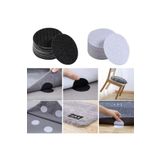 Mor Salkım Home Halı Altı Kaydırmaz Cırt Bant 6 Cm Çap (4 Adet-Çift) Beyaz