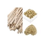 Mor Salkım Home Karbon Çakmak Taşı 2,2 Mm*5,00 Mm 40 Adet + 2 Fitil