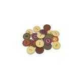 Mor Salkım Home Retro Dügme 2,5 Cm 5 Adet (2,5 Cm 5 Adet)