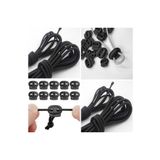 Mor Salkım Home Yuvarlak Lastik Ip 2,5 Mm Lastik 5 Metre+20 Adet Kordon Ip Stoperi
