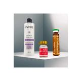 Mor Şampuan Destekli Saç Bakım seti Keratin Argan Etkili Mor Şampuan , XXXL, Collegen Keratin Serum